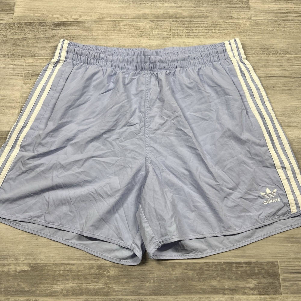 Adidas Originals Men's‎ 3 Stripes Classic Sprinter  Shorts IB9953 Blue Dawn XL
